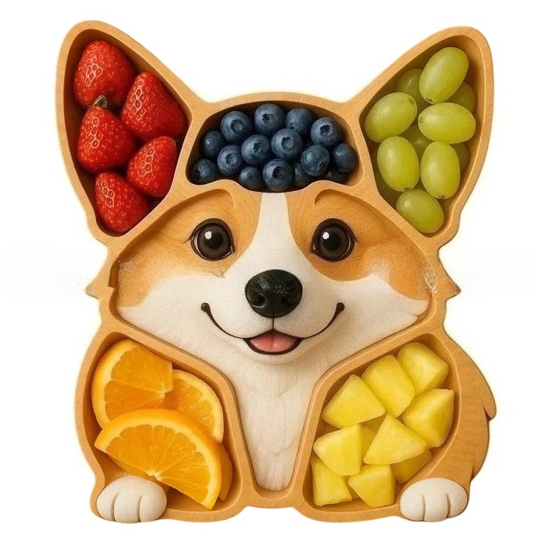 صينية طعام بتصميم صورة كلب للح - مراجعة Home Cooking Dog Food وسعره