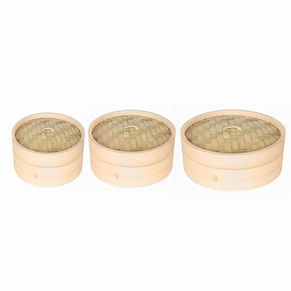 أدوات مطبخ صينية من الخيزران:  - مراجعة Steamer Bamboo Set وسعره