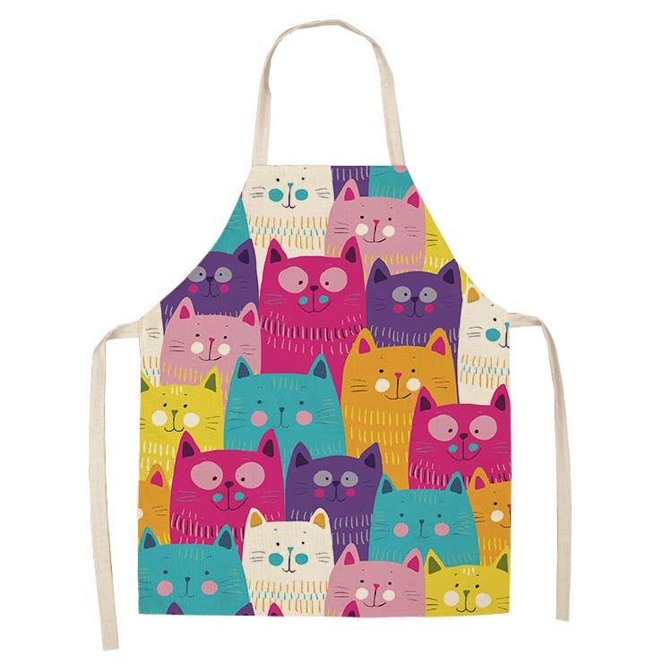 مريلة مطبخ مطبوعة على شكل قطة  - مراجعة Home Cooking For Cats وسعره
