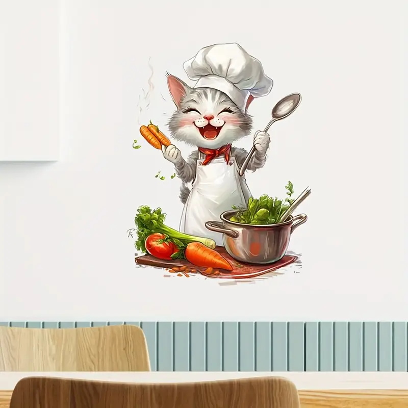 ملصقات الطبخ على شكل قطة كرتون - مراجعة Home Cooking For Cats وسعره