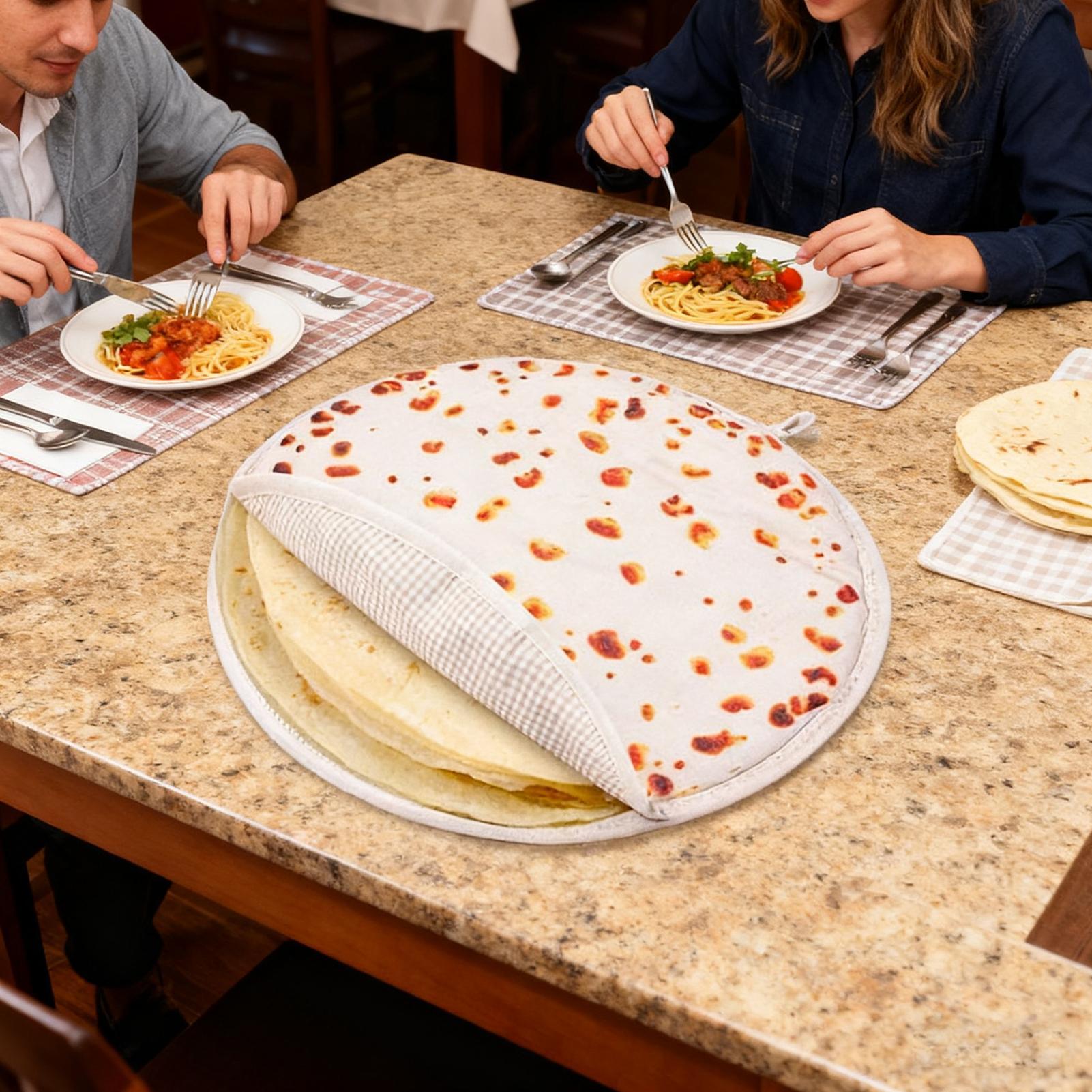 التورتيلا دفئا الميكروويف الحر - مراجعة Tortilla Warmer Cloth وسعره