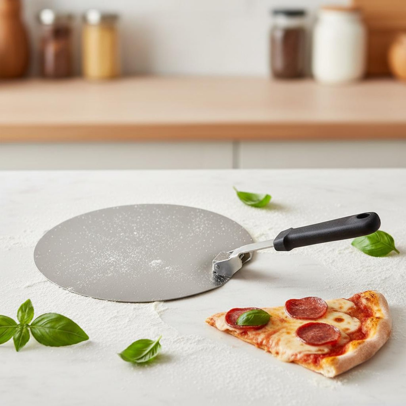 مجرفة بيتزا قابلة للطي سهلة ال - مراجعة Home Cooking Utensils وسعره