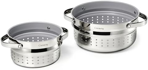 مجموعة أوعية طهي بالبخار صغيرة - مراجعة Steamer Bamboo Set وسعره