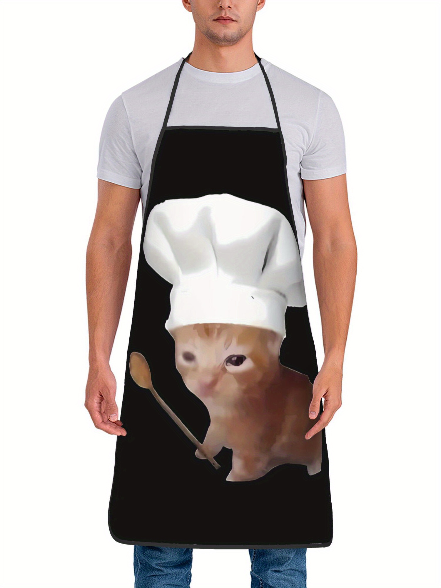 مريلة مطبخ مضحكة للطهاة والبكا - مراجعة Home Cooking For Cats وسعره