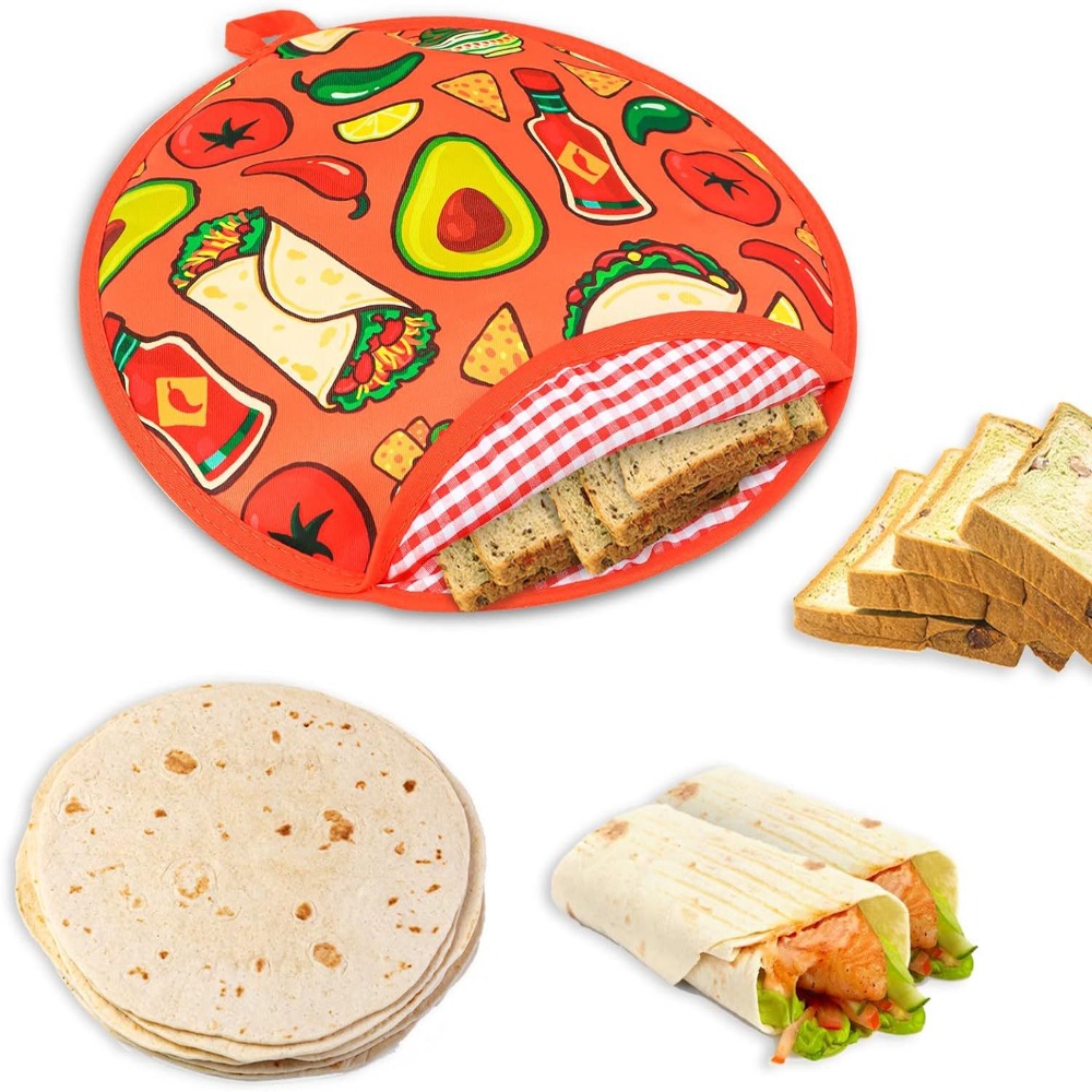 حقيبة عملية لتسخين التورتيلا ب - مراجعة Tortilla Warmer Cloth وسعره