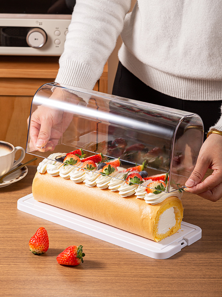 صندوق عرض شفاف للفائف الكيك، ح - مراجعة Home Cooking Services وسعره