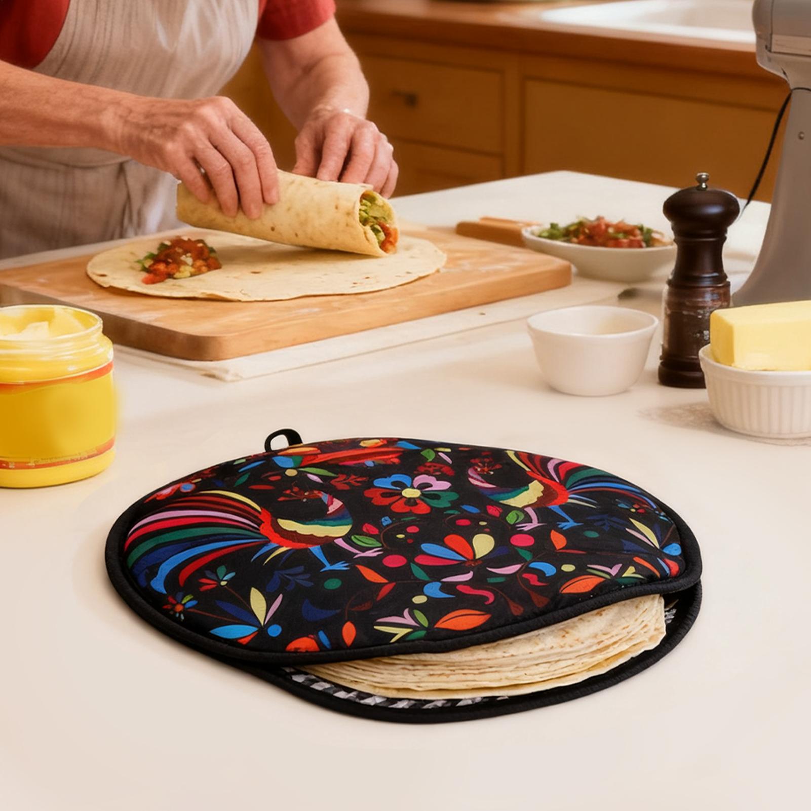 حامل التورتيلا الحقيبة 12 بوصة - مراجعة Tortilla Warmer Cloth وسعره