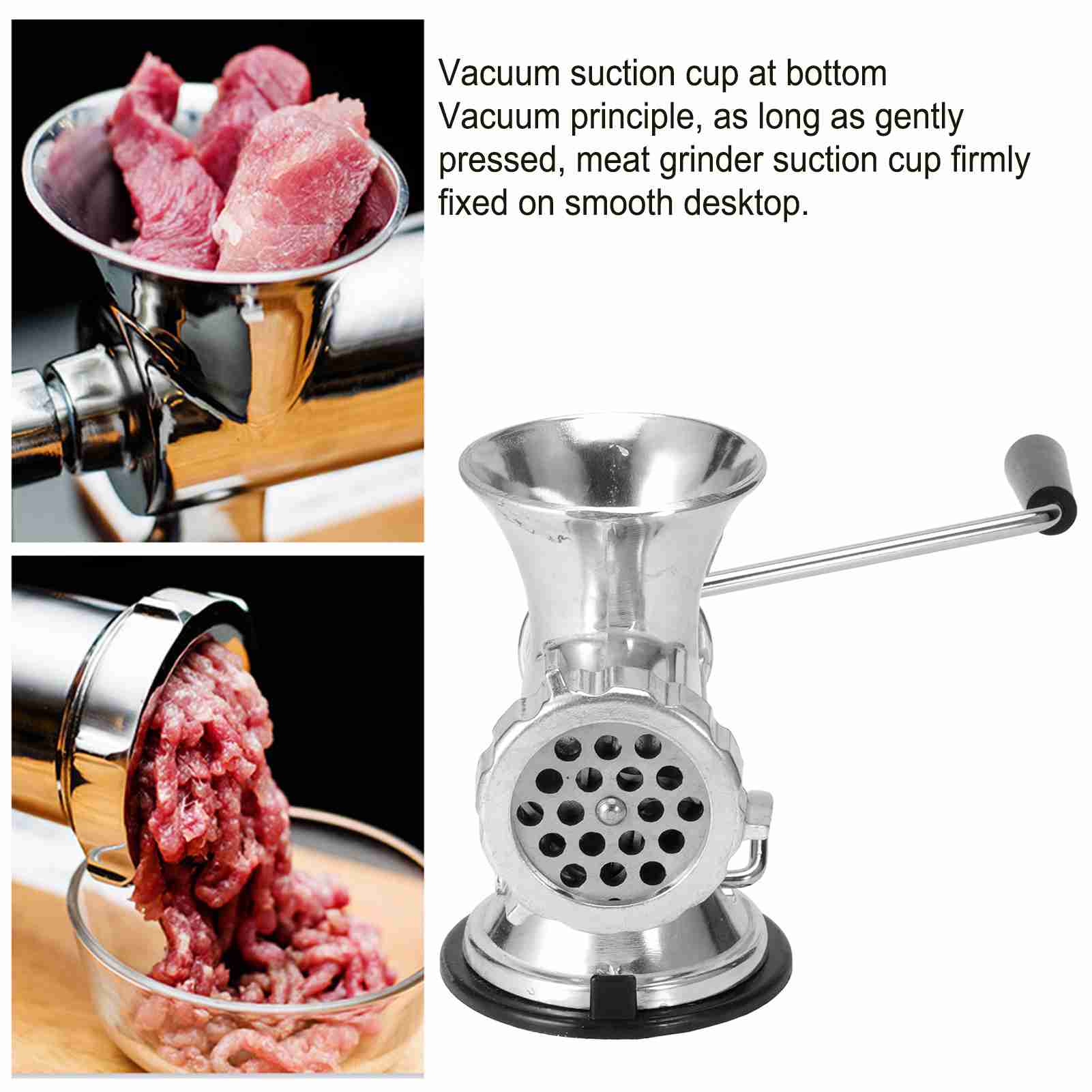 مفرمة لحم يدوية من سبائك الألو - مراجعة Home Cooking Utensils وسعره
