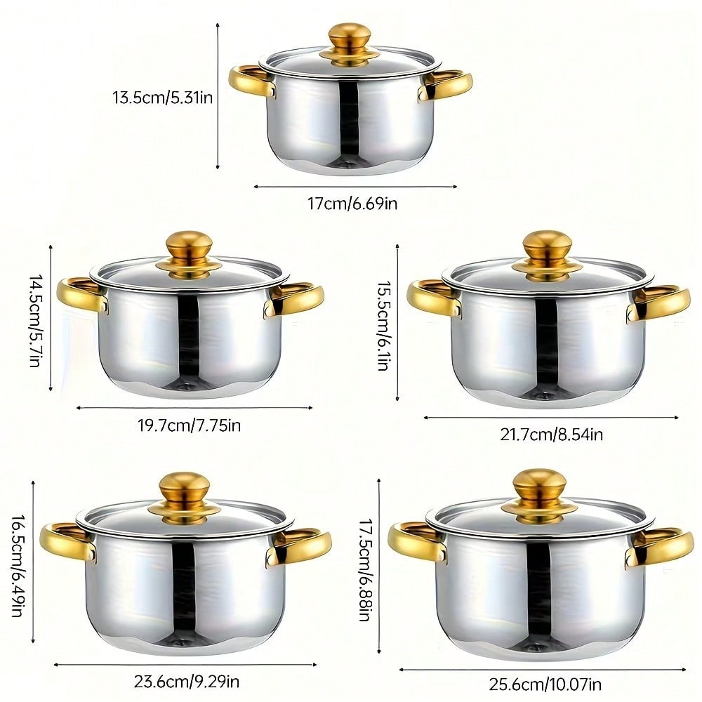 طقم أواني طهي فاخرة وعصرية من  - مراجعة Home Cooking Utensils وسعره