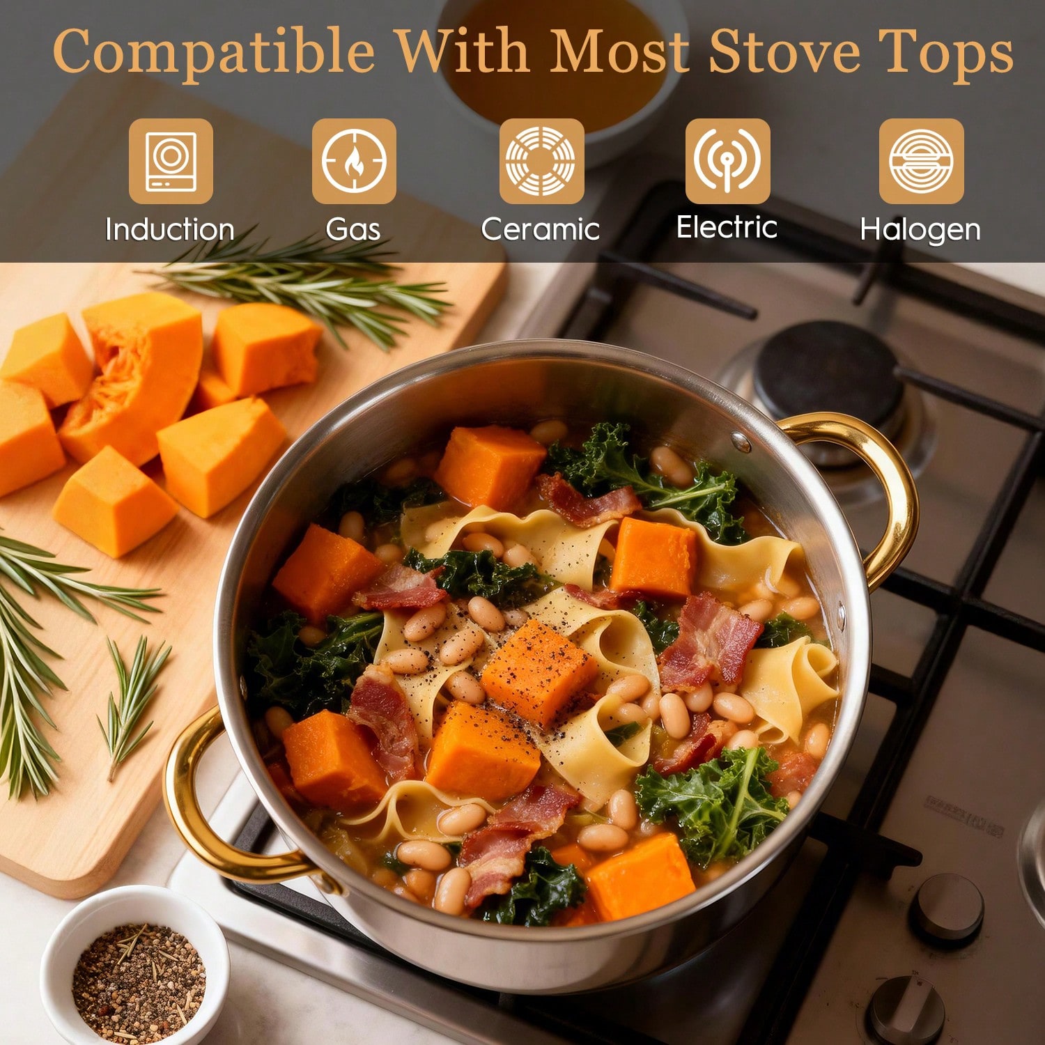 طقم أواني طهي فاخرة وعصرية من  - مراجعة Home Cooking Utensils وسعره