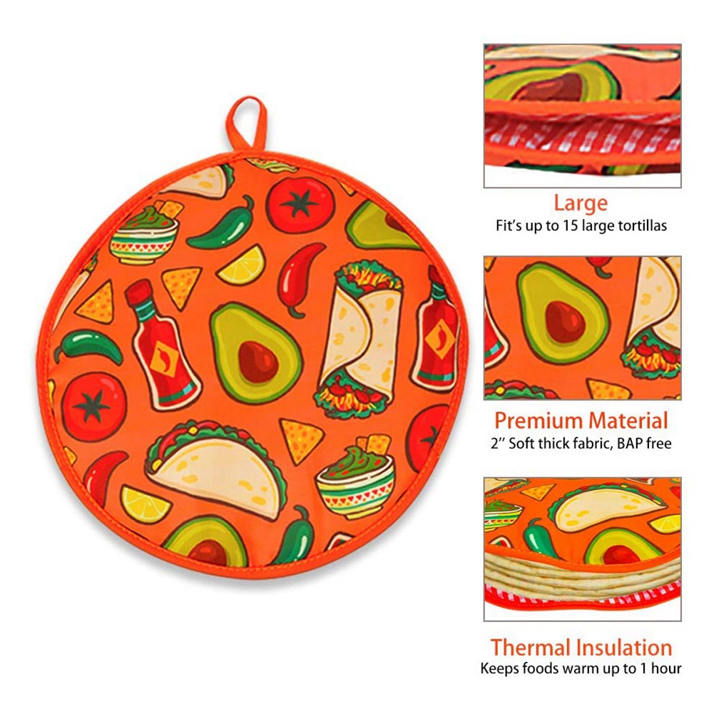 ABUN-2Pcs حقيبة قماش مقاس 12 ب - مراجعة Tortilla Warmer Cloth وسعره